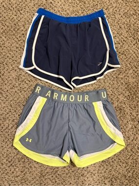 Under Armour & Brooks Running Women's Medium Athletic Shorts